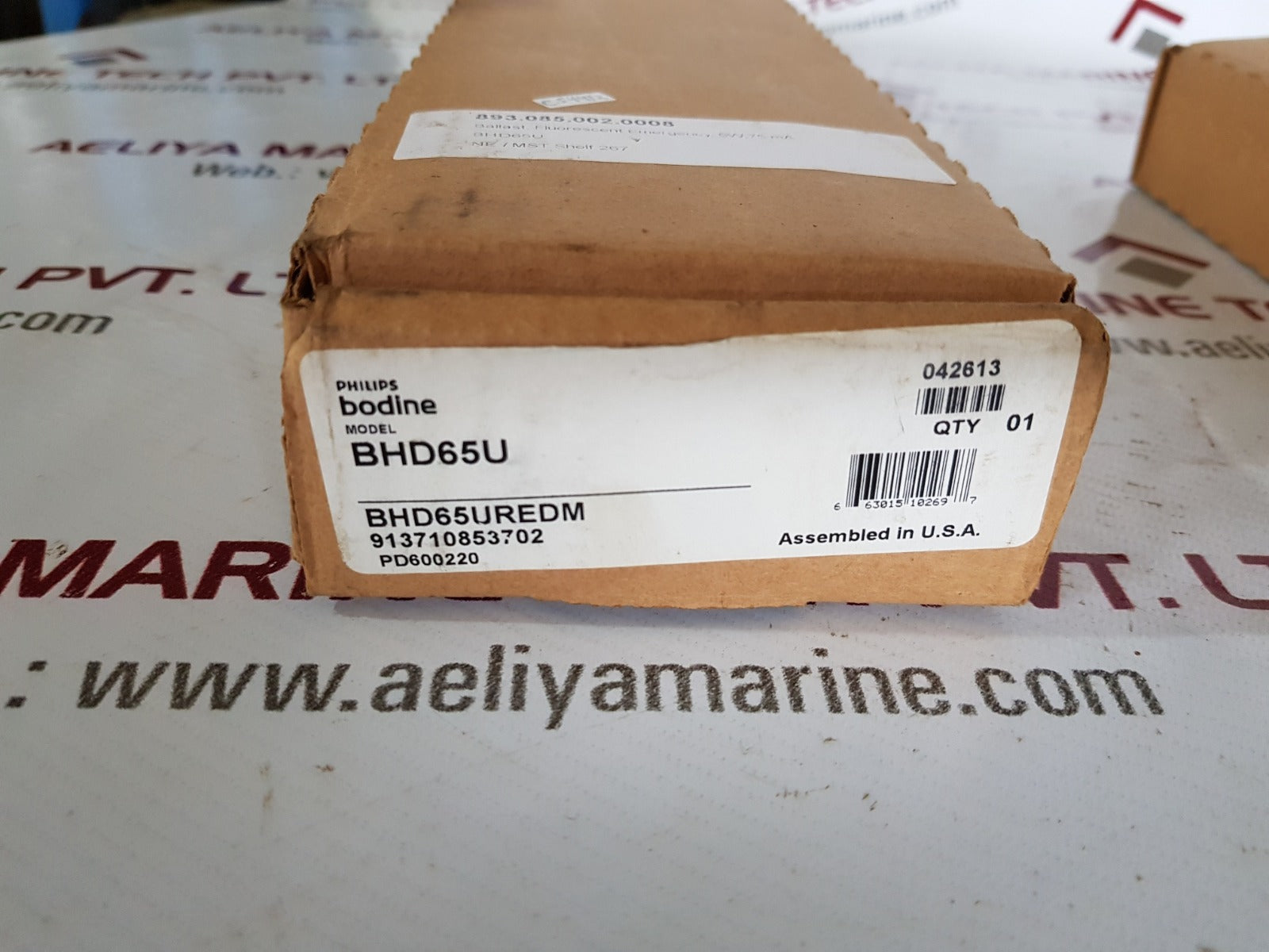 philips bodine bhd65u ballast emergency light 50/60hz