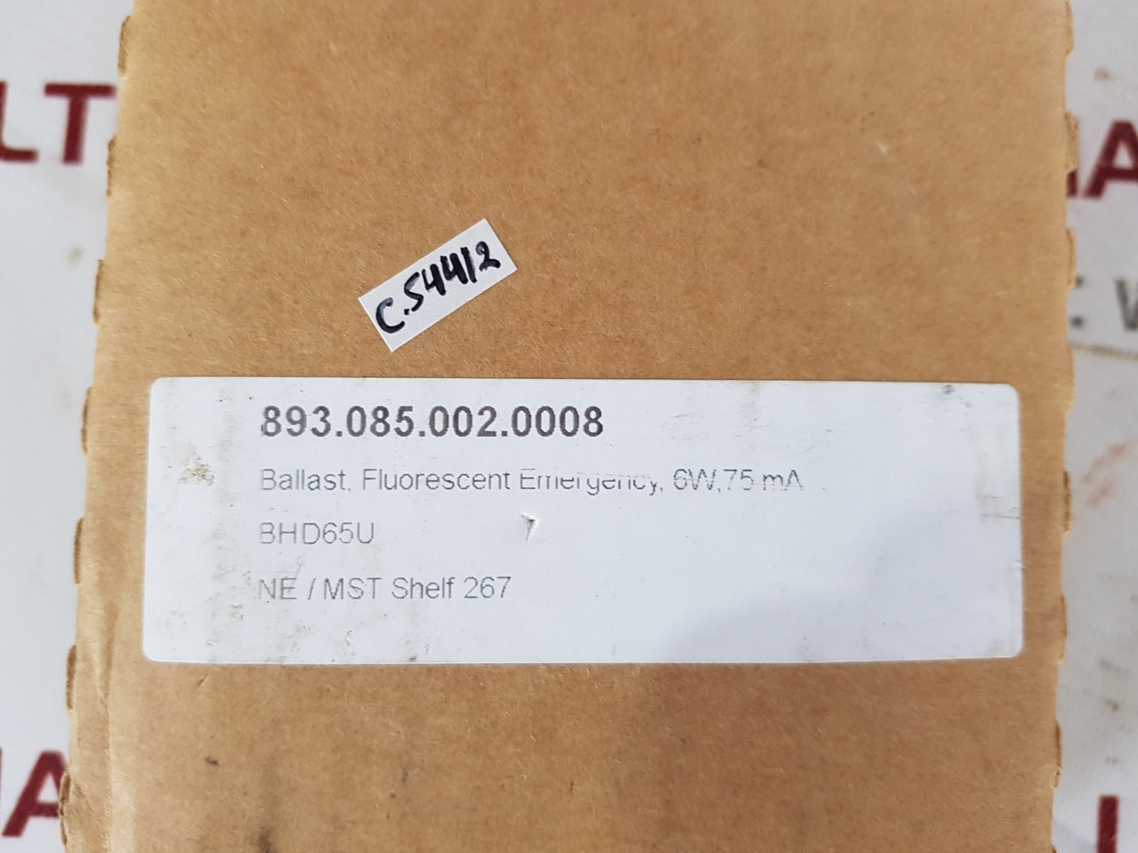 philips bodine bhd65u ballast emergency light 50/60hz