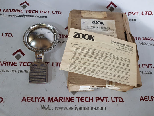 Zook rupture disk size.3