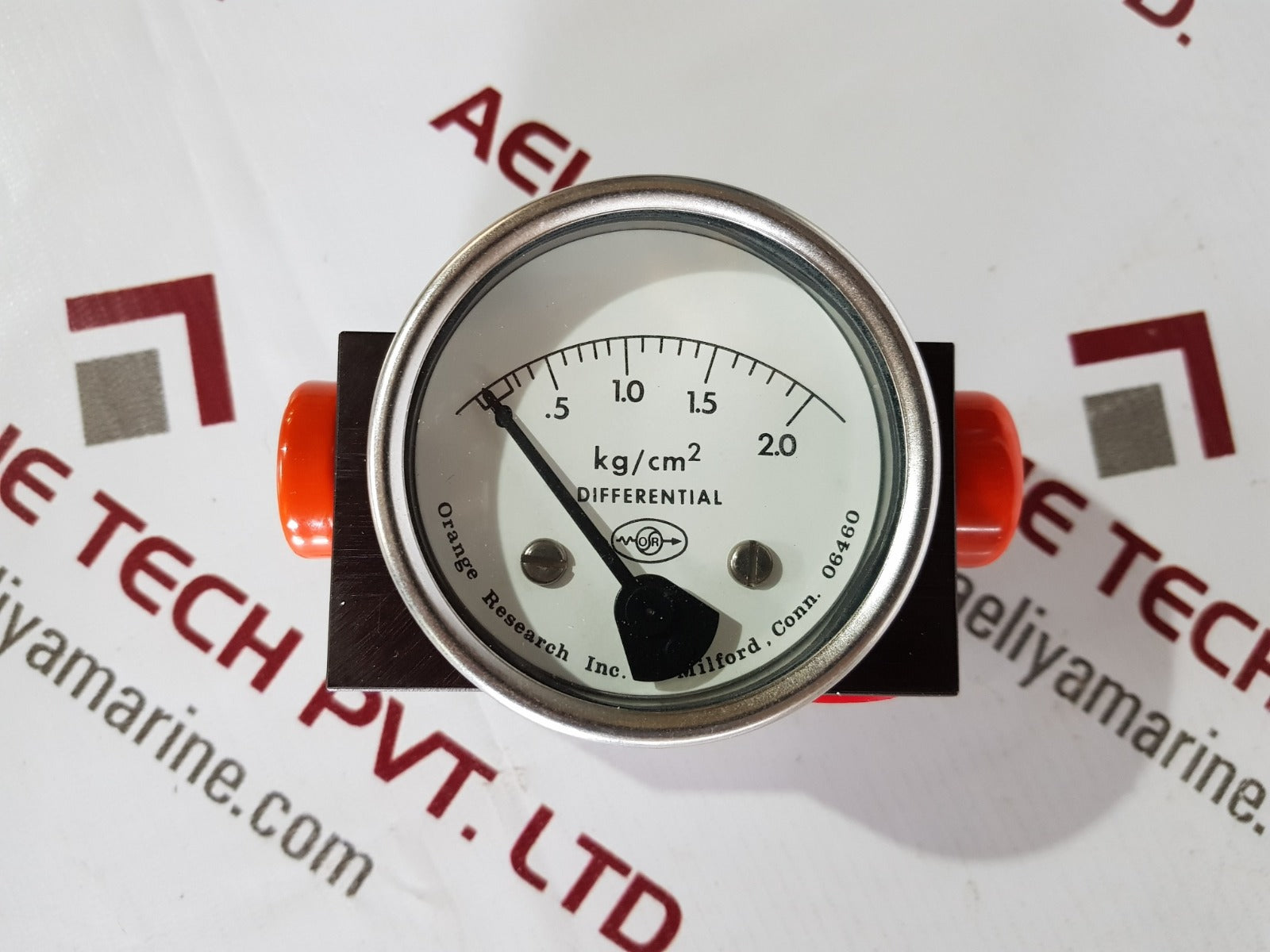 Orange research 1203pgs#25921 pressure gauge