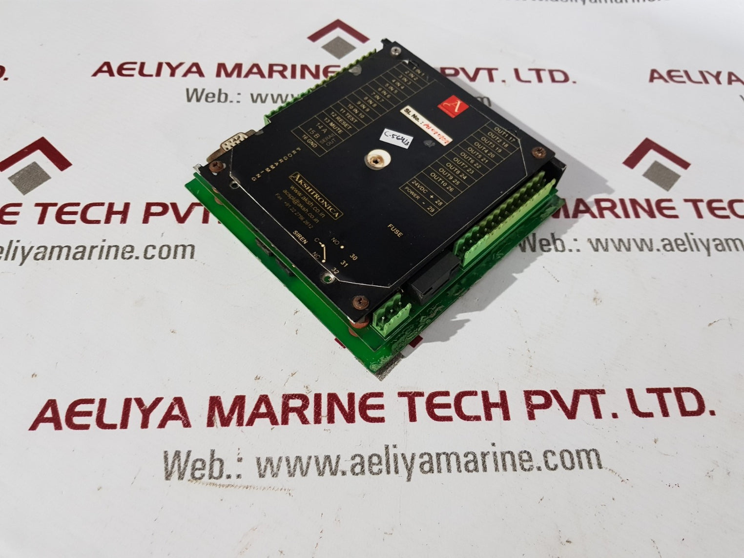 Akshtronica pla 10 alarm annunciator