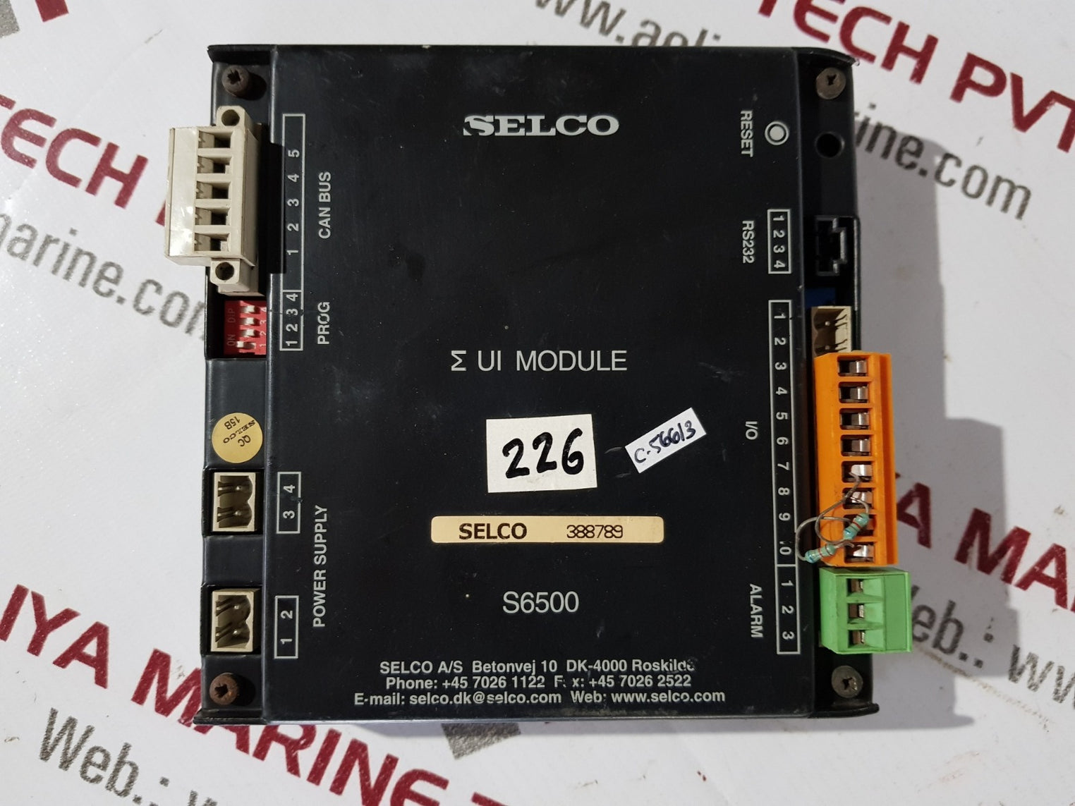Selco sigma s6500 ul module