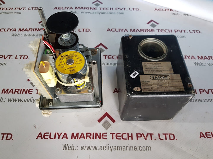 Saacke hd 60 d2 servomotor