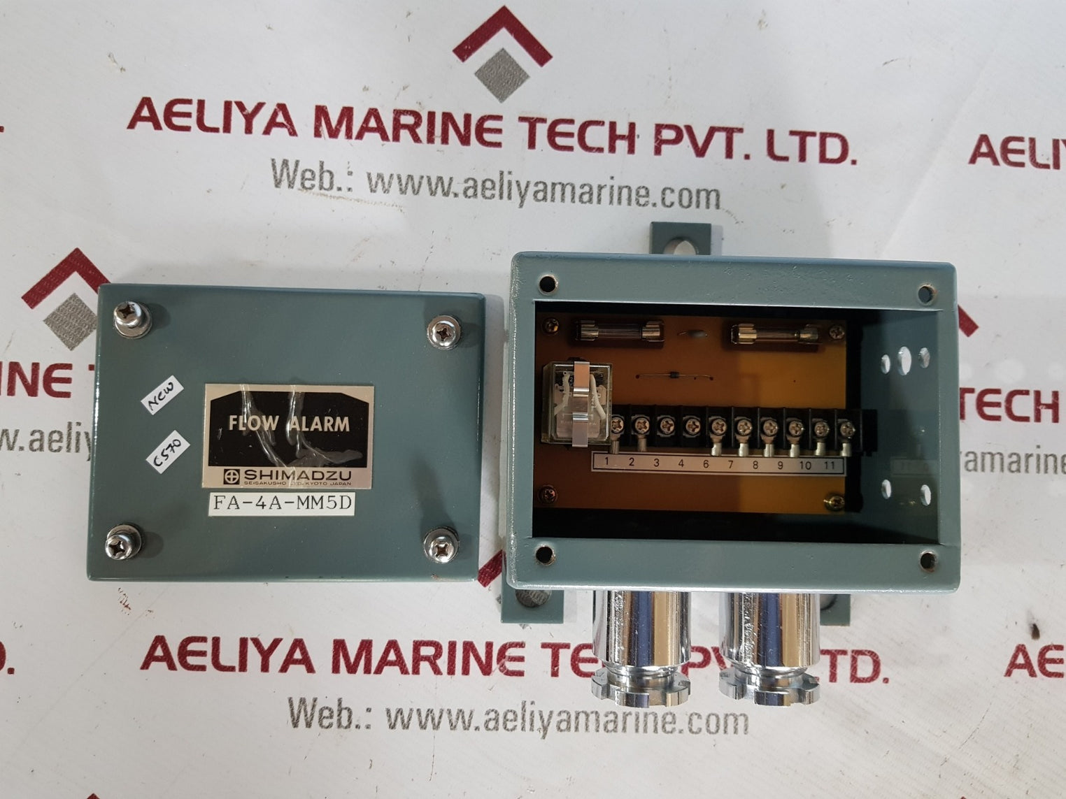 Shimadzu fa-4a-mm5d flow alarm