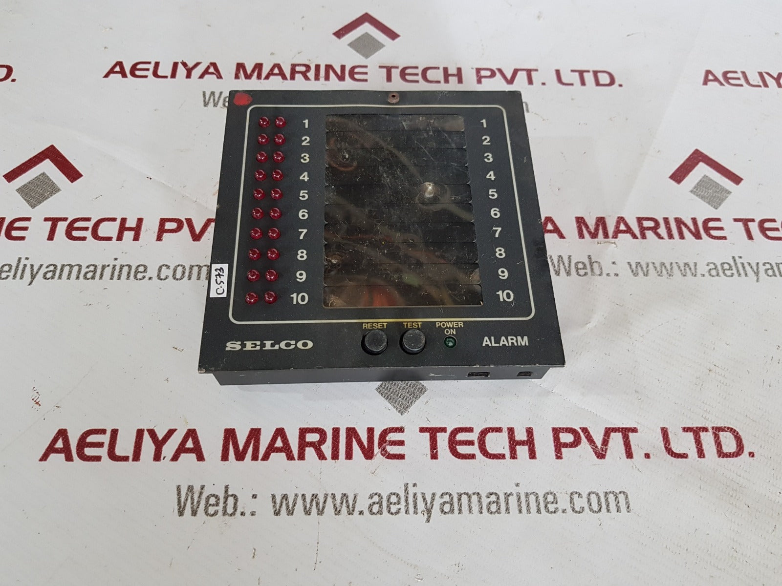 Selco m1000-24-00b alarm annunciator 24volt