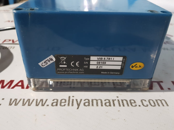 Vibrex vib5.781i machine safety monitoring
