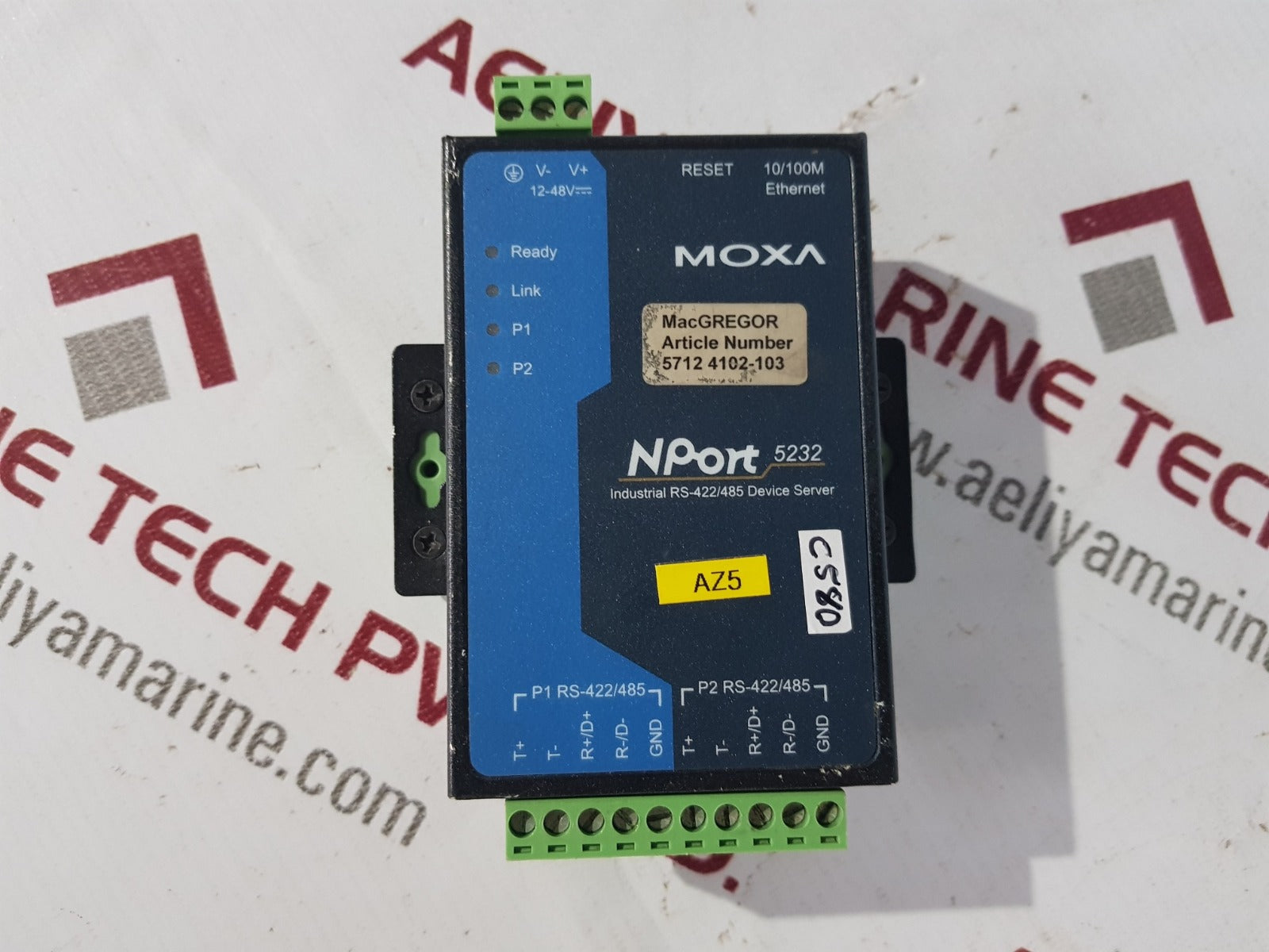 5232 Moxa nport 5232-t ethernet device server – Aeliya Marine Tech