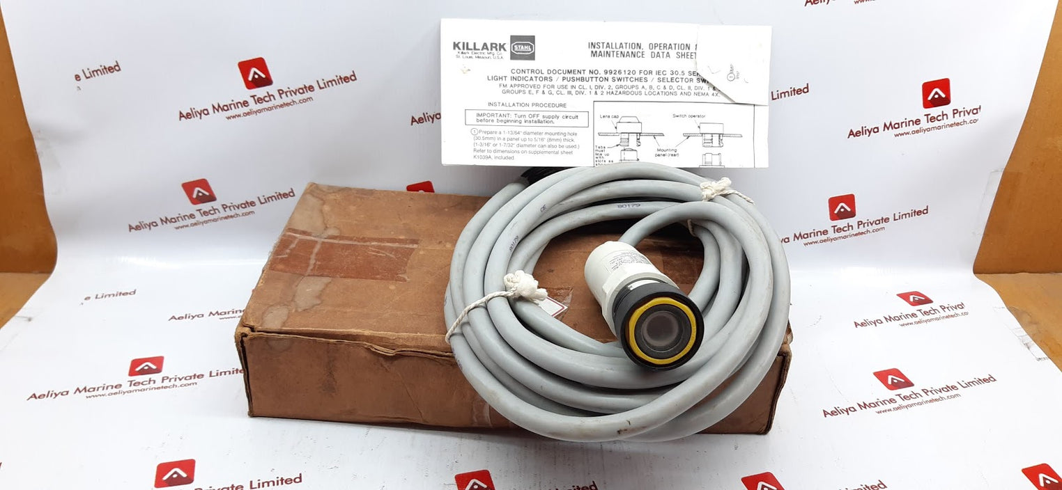 Stahl 8018-22 indication yellow light