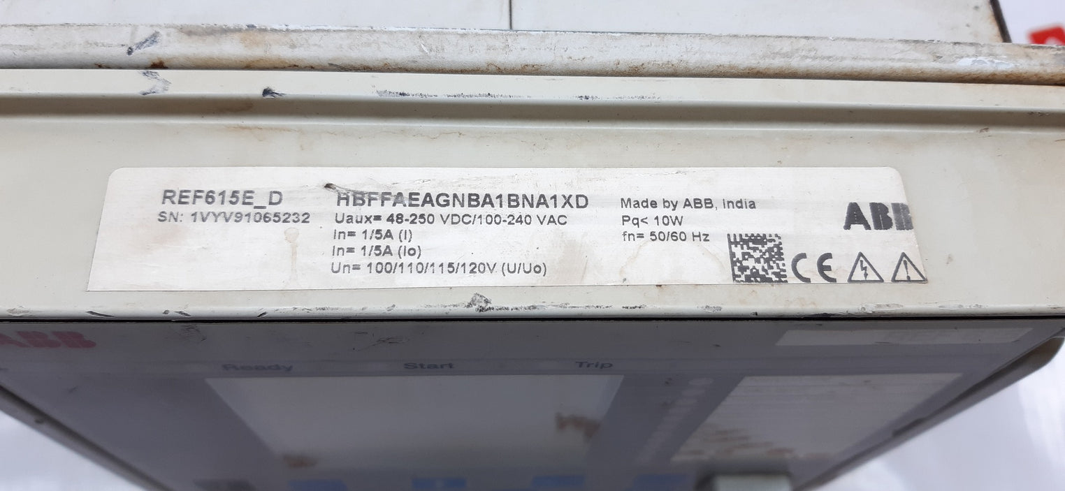 ABB REF 615 Feeder Protection and Control Relay