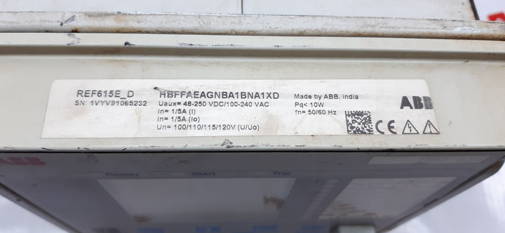 ABB REF 615 Feeder Protection and Control Relay