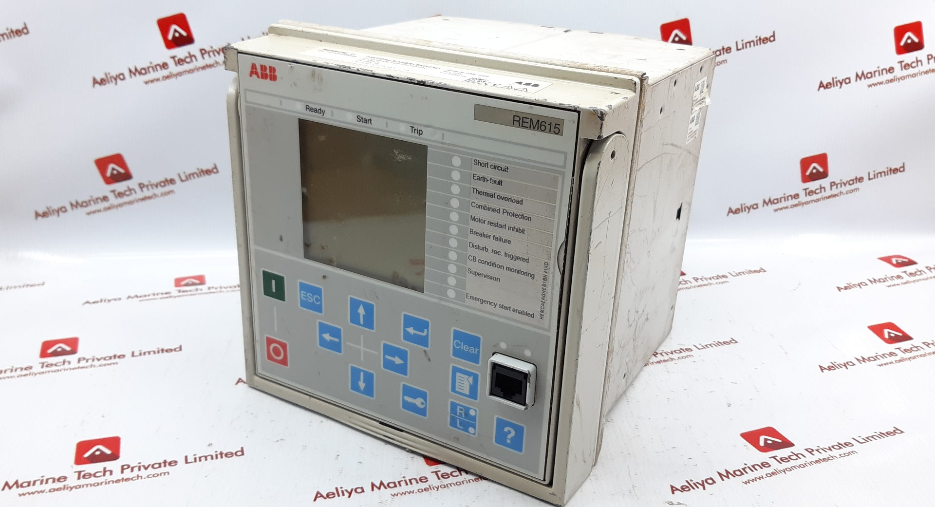 ABB REM 615 Motor Protection and Control Relay REM615E_D