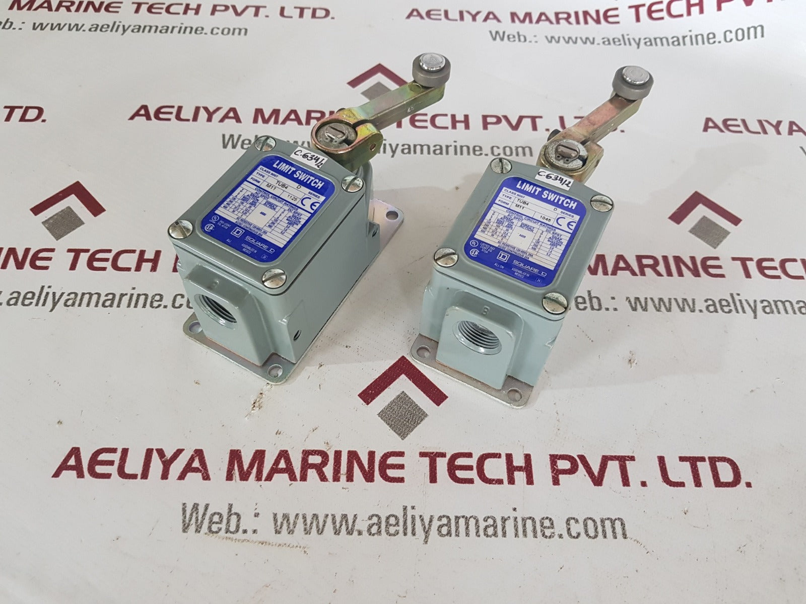 Square d class 9007 tub4 limit switch ser d