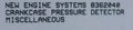 Engine systems 8362040 crankcase pressure detector