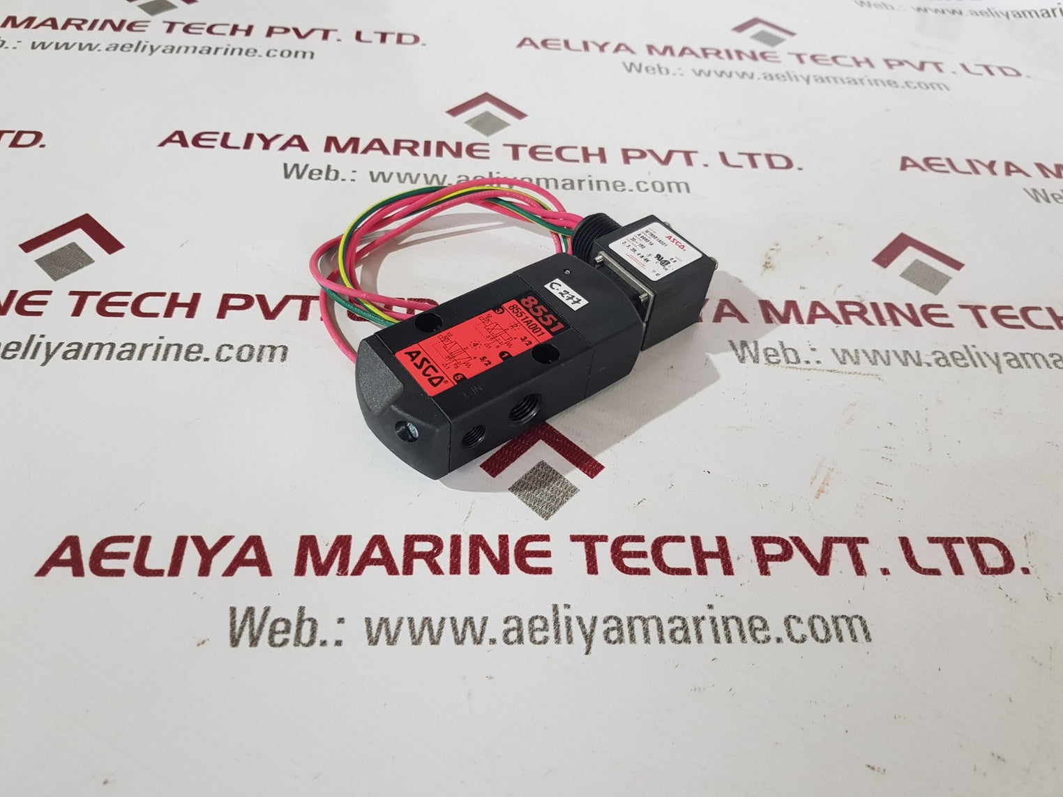 Asco wt8551a001 solenoid valve