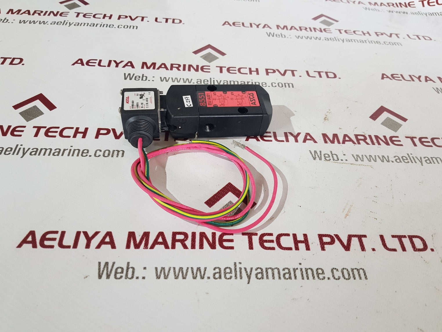 Asco wt8551a001 solenoid valve