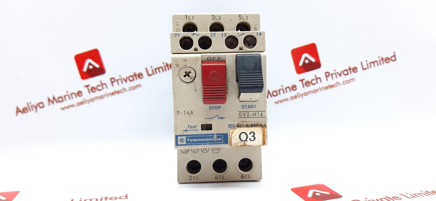 Telemecanique gv2-m16 motor starter