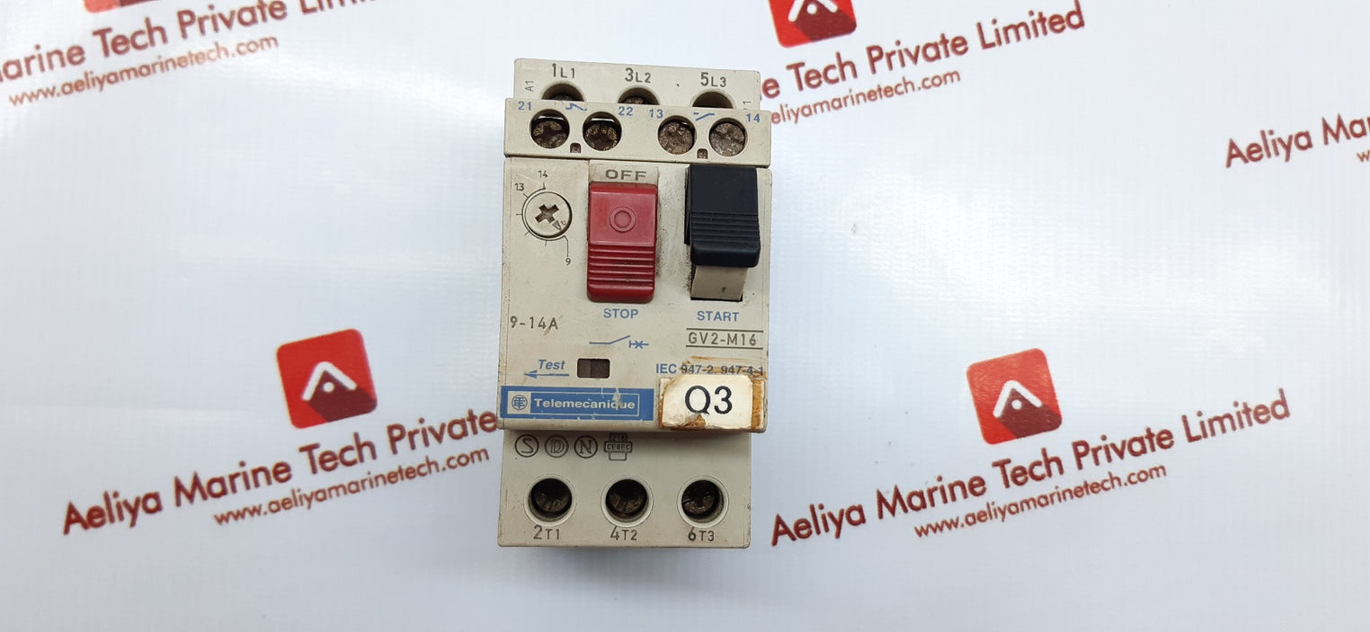 Telemecanique gv2-m16 motor starter