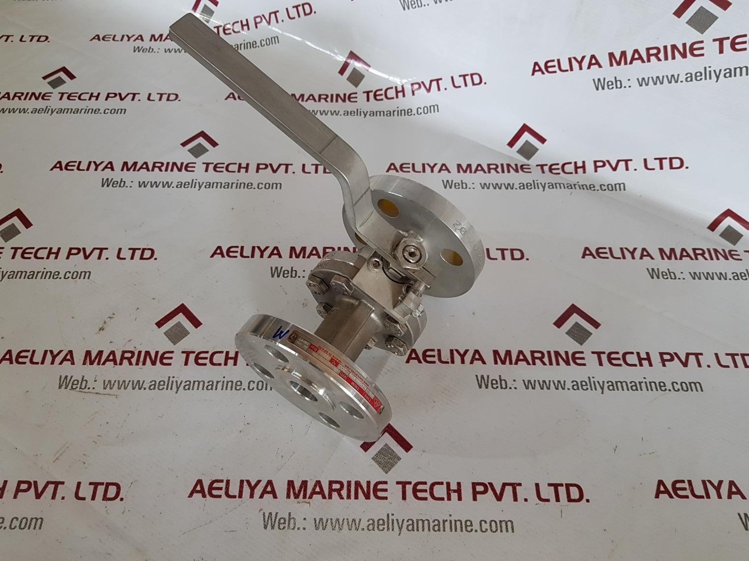 Bac fb 316/cf8m/ptfe flanged ball valve 16bar