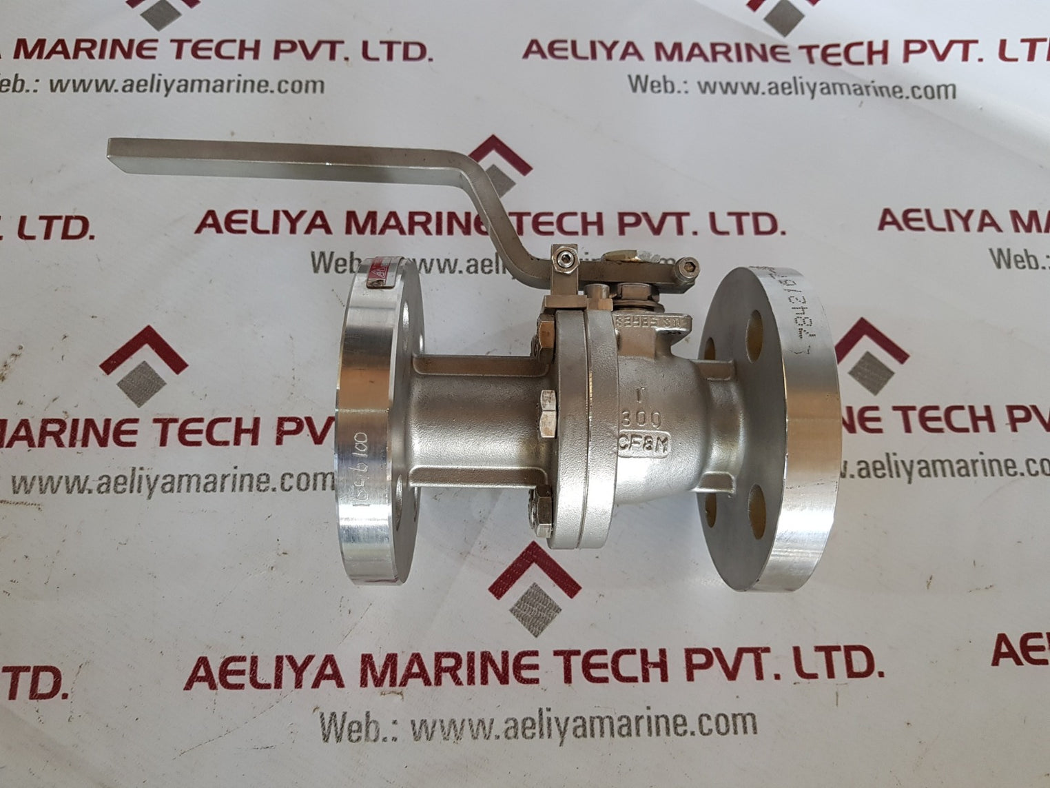 Bac fb 316/cf8m/ptfe flanged ball valve 16bar