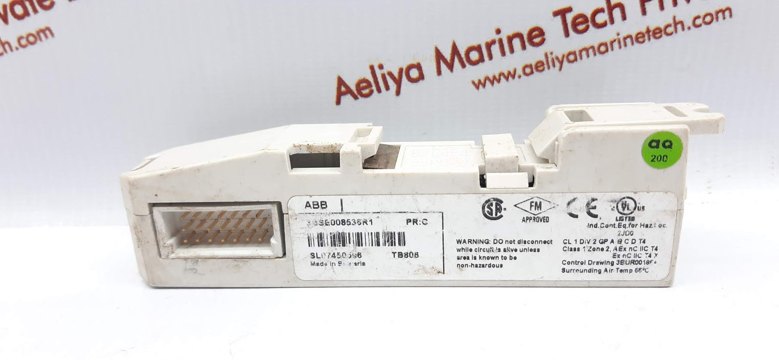 Abb tb808 cable adapter bus iniet 3bse008536r1