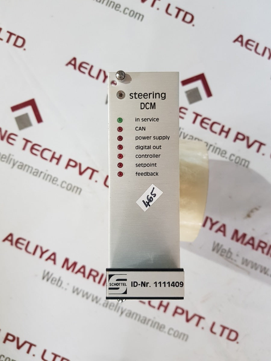 Schottel steering dcm 1111409 control card 1112576 