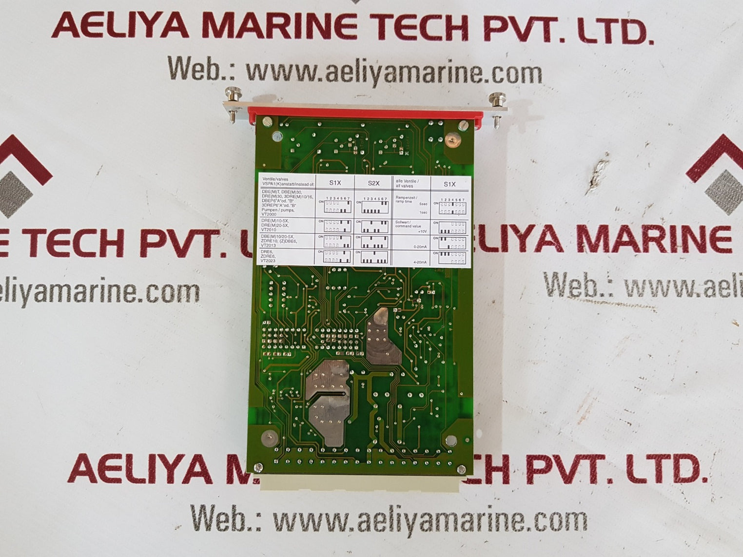 Mannesmann rexroth vt-vspa1-1-11 amplifier board card