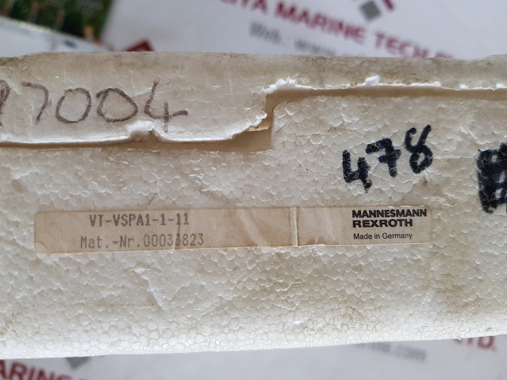 Mannesmann rexroth vt-vspa1-1-11 amplifier board card