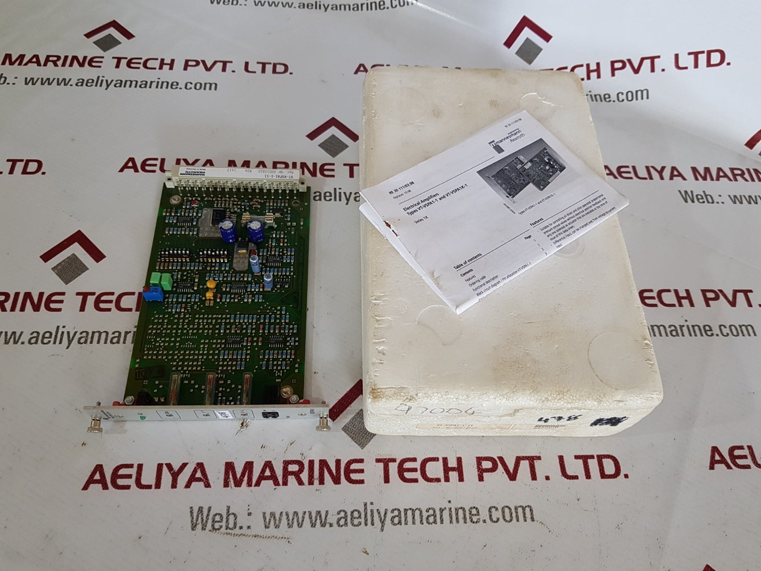 Mannesmann rexroth vt-vspa1-1-11 amplifier board card