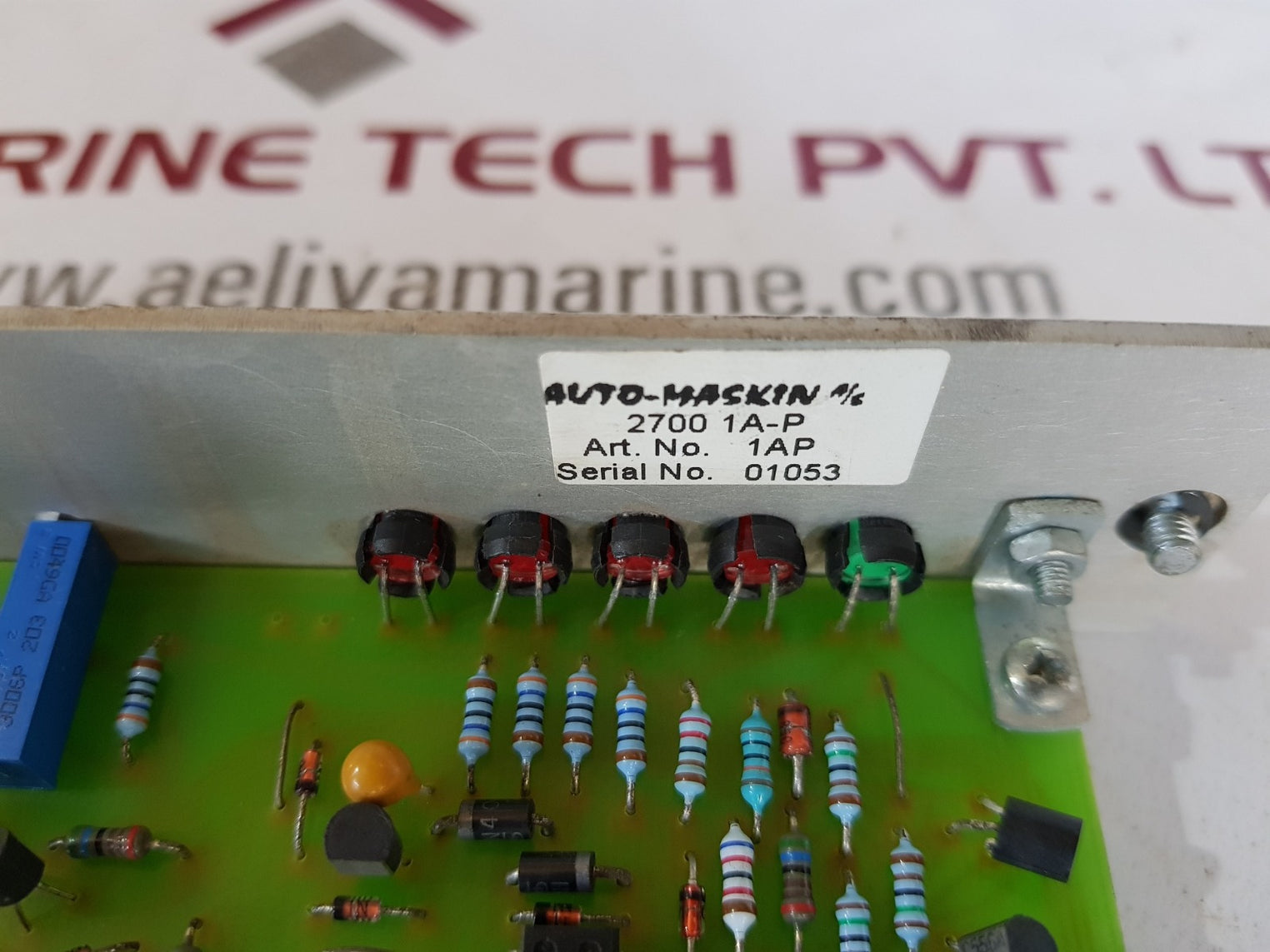 auto maskin 2700 1a-p stop unit