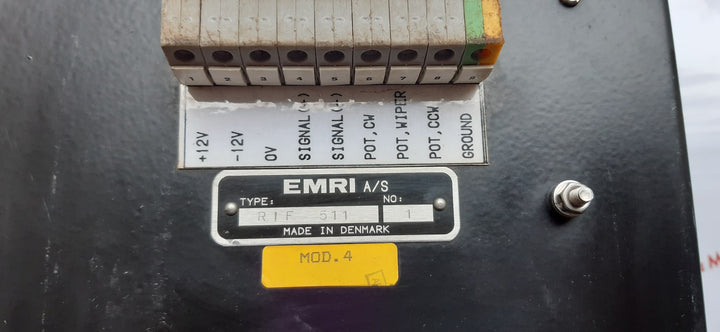 Emri rIf511-wp rudder angle