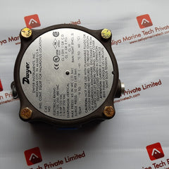 Dwyer 1950-0-2f explosion-proof pressure switch