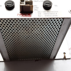 Hradil converter +24 volt/15 volt 5 amp dc/dc 660036014:liebherr