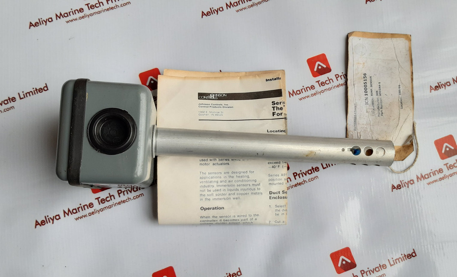 Johnson controls a91gaa.1 conduit box duct sensor