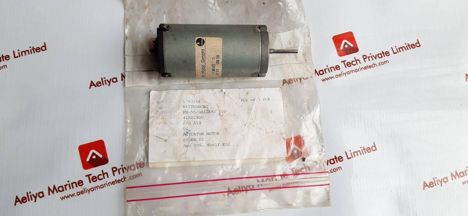 Buhler 1.13.046.417 01 motor dc 18v