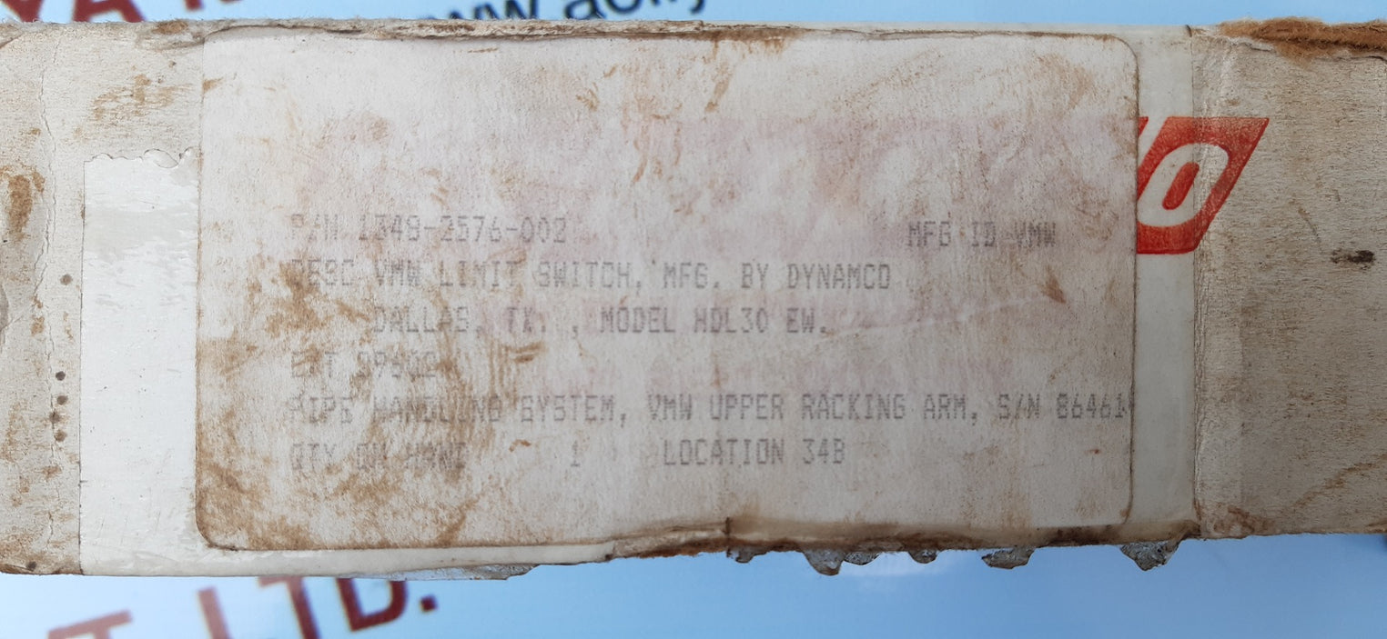 Dynamco hdl30 dx heavy duty limit switch