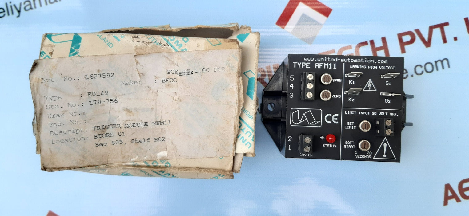 United automation Afm11 thyristor trigger module