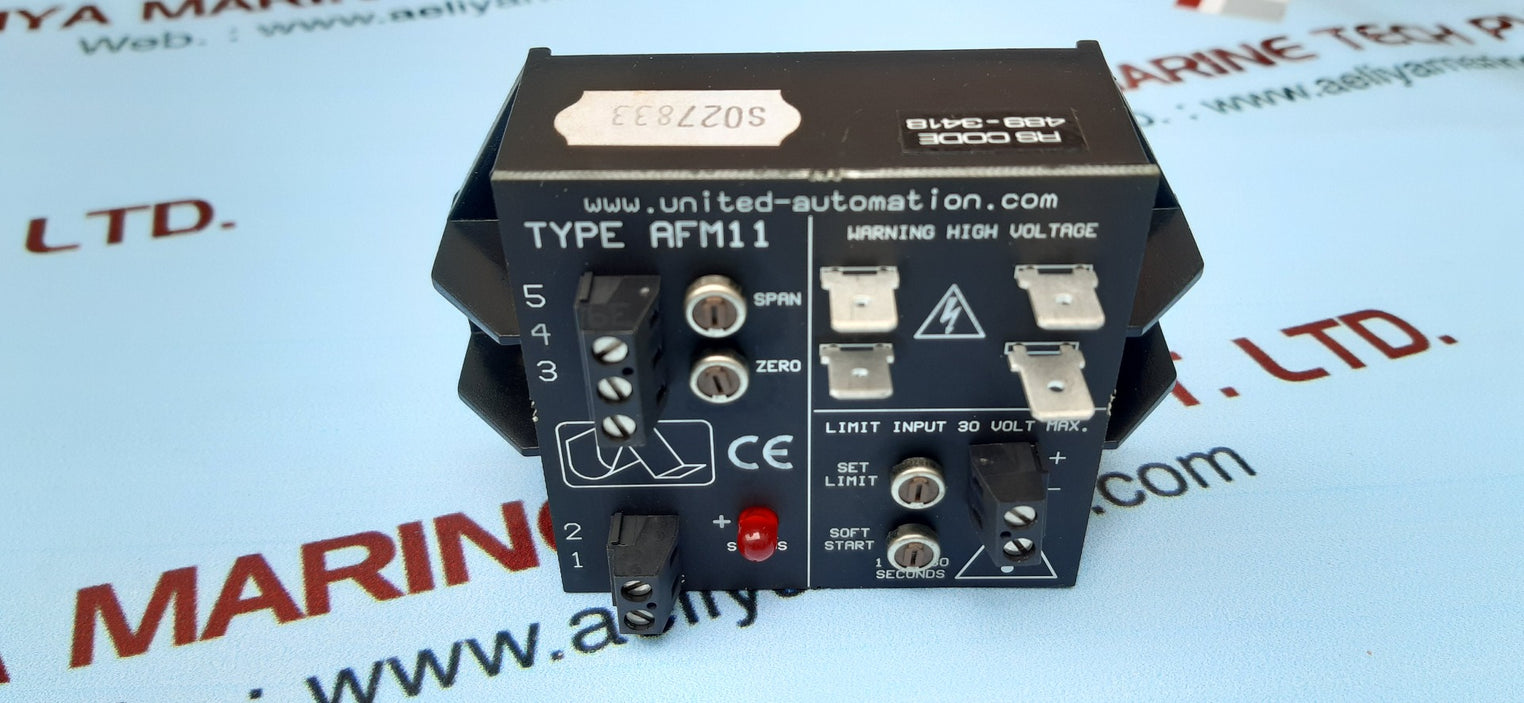 United automation Afm11 thyristor trigger module