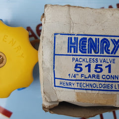 Henry packless valve 5151