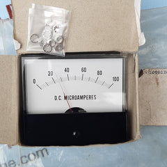 D.c.microamperes meter 0-100