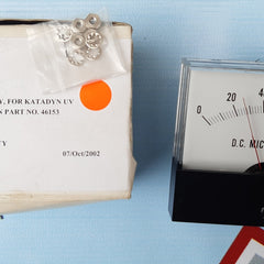 D.c.microamperes meter 0-100