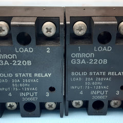 Omron g3a-220b-us solid state relay