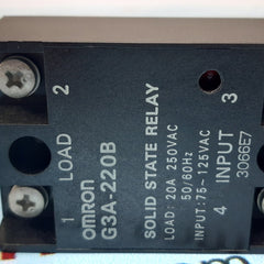 Omron g3a-220b-us solid state relay