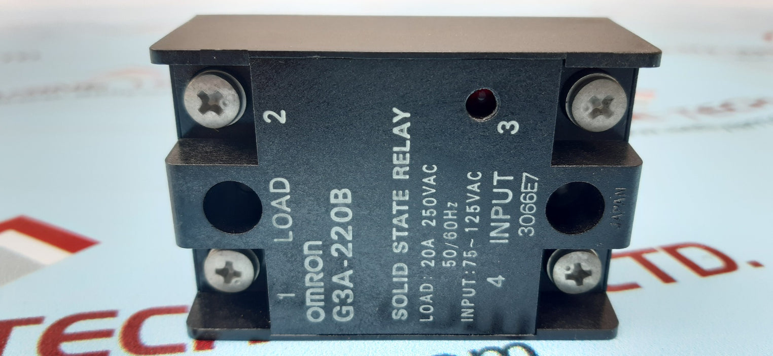 Omron g3a-220b-us solid state relay