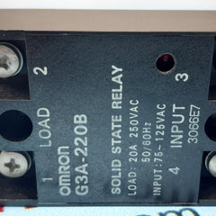 Omron g3a-220b-us solid state relay