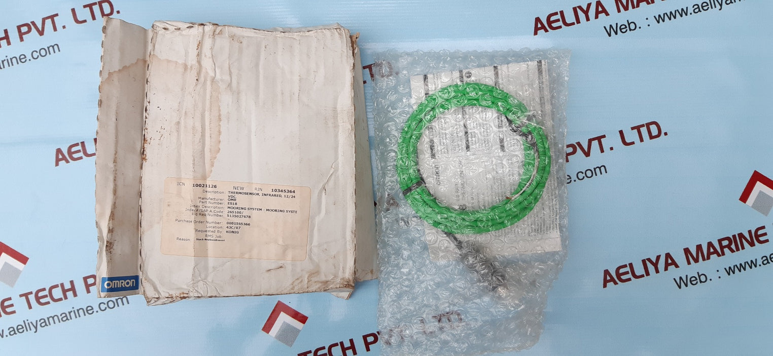 Omron es1b 10 to 70' infrared thermosensor