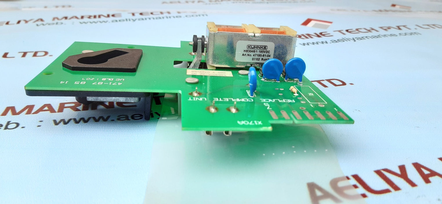 Wascomat 471-878514 door lock board