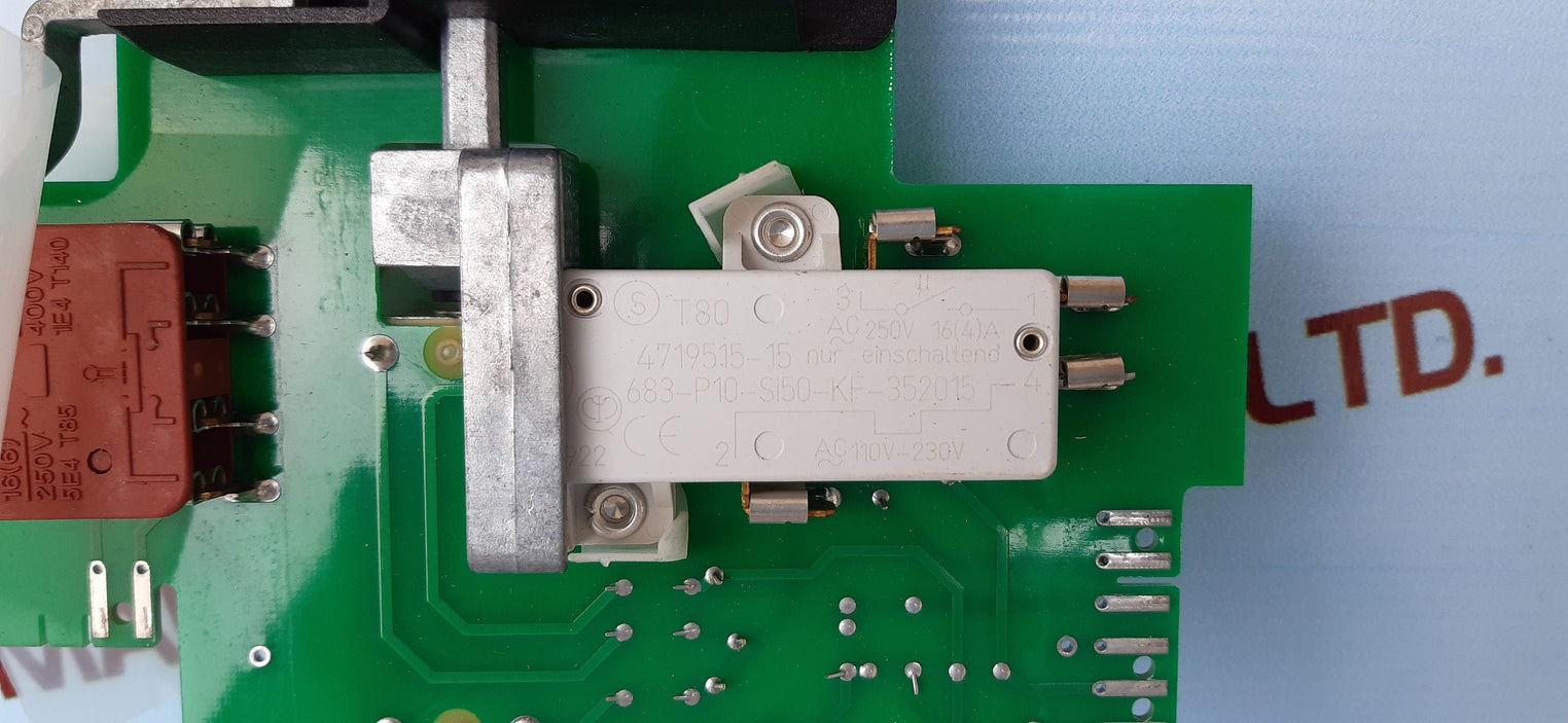 Wascomat 471-878514 door lock board