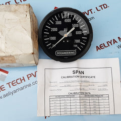 Oceaneering lfp412-7500-psi-g pressure gauge