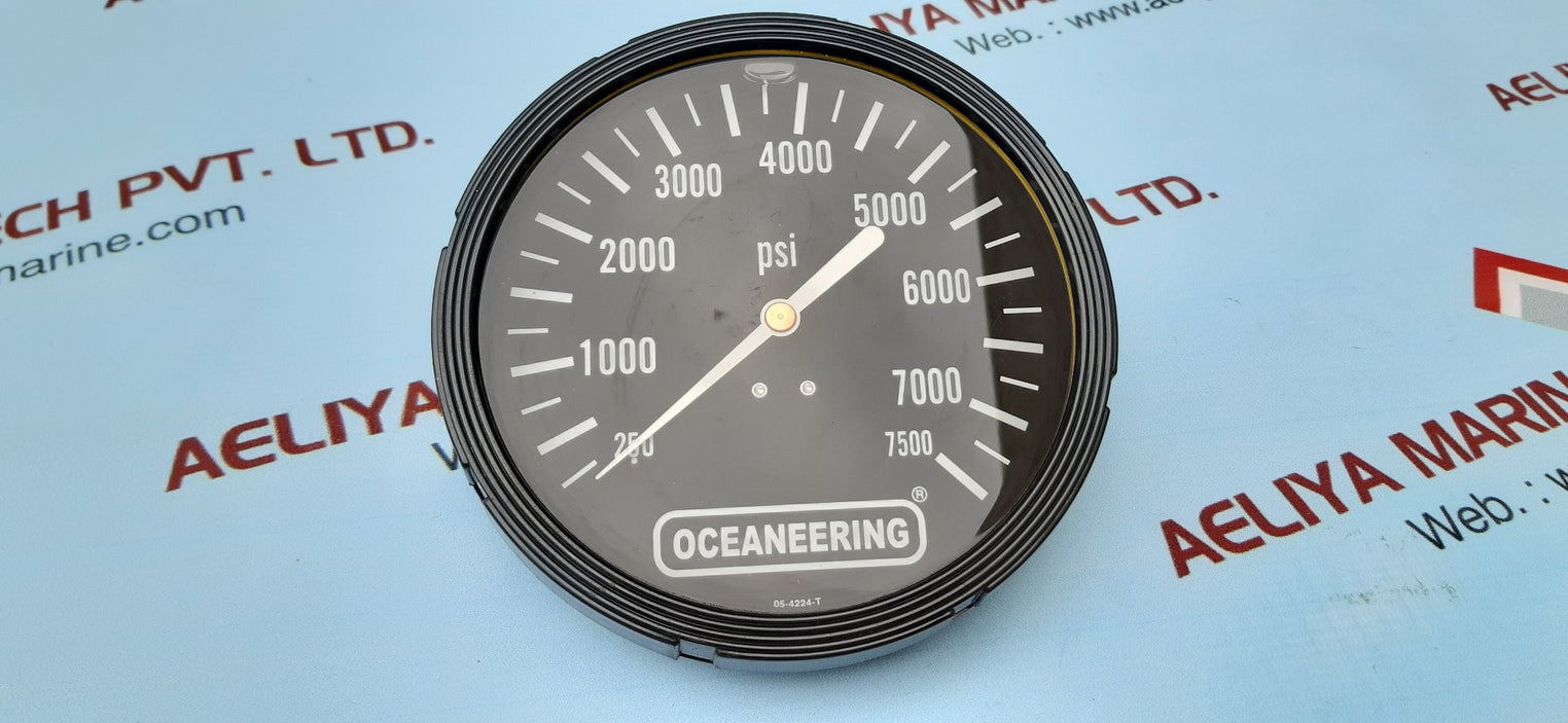 Oceaneering lfp412-7500-psi-g pressure gauge