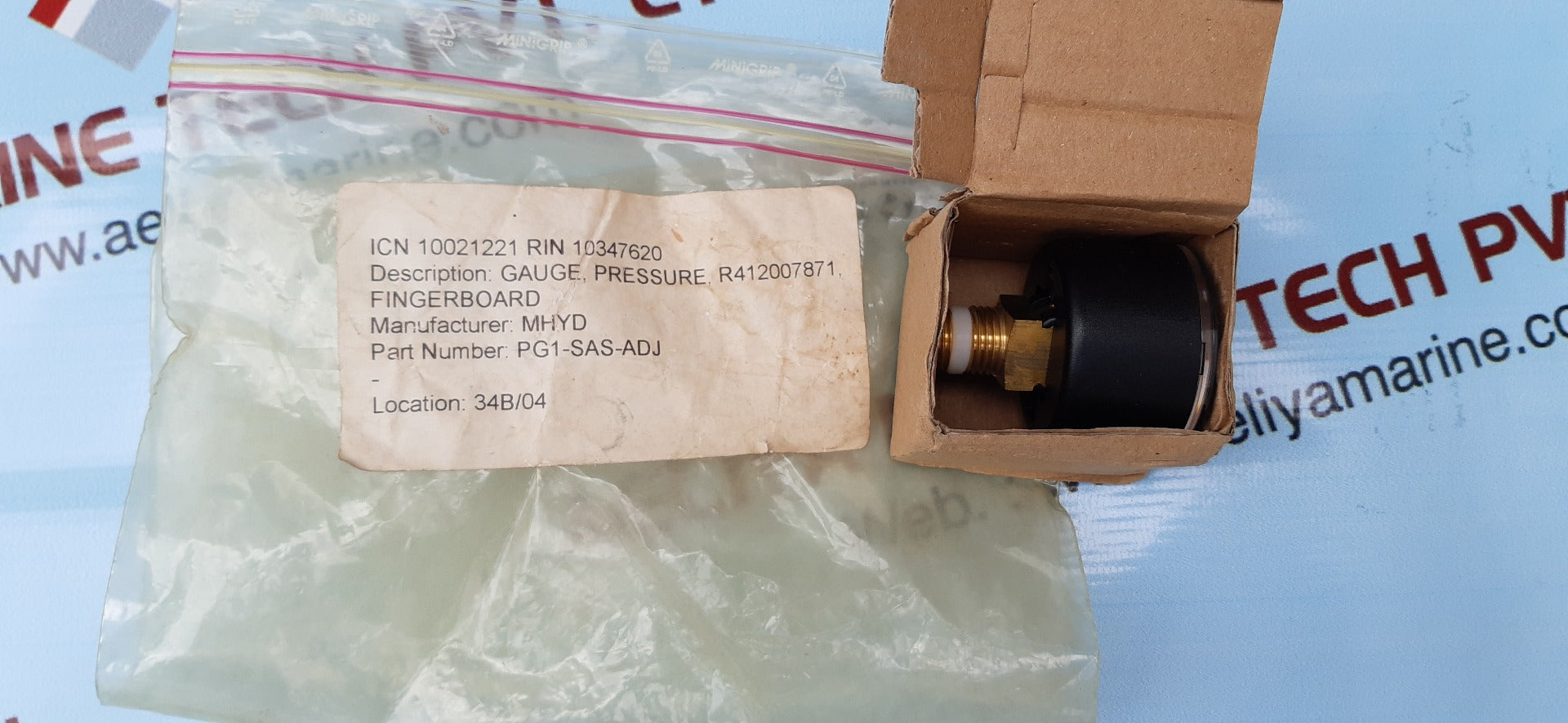 Rexroth pg1-sas-adj pressure gauge manometer r412007871